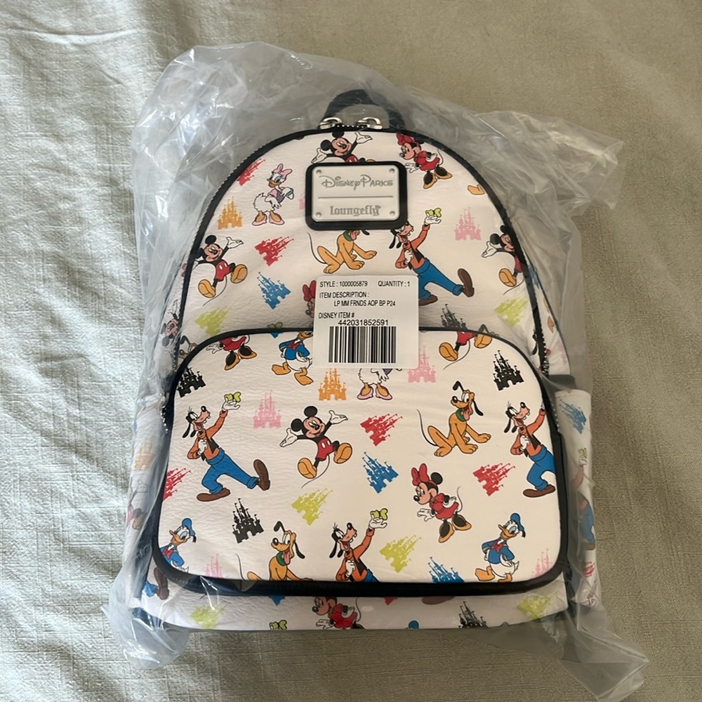 Mickey and friends Loungefly backpack